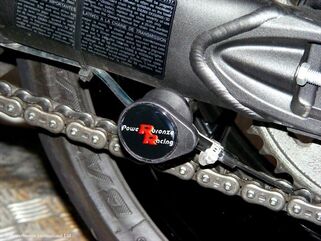 Powerbronze / パワーブロンズ スイングアームプロテクターキット, ブラック プラスチック KAWASAKI ZZR1400, 12-19 ,ZX-14R, 12-19 | 514-K124-003