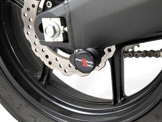 Powerbronze / パワーブロンズ スイングアームプロテクターキット, ブルー プラスチック KAWASAKI VERSYS 650, 17-19 | 514-K130-008