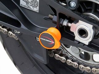 Powerbronze スイングアームプロテクター KTM 1090 ADVENTURE 17-19/1290 SUPER ADVENTURE S 17-20/1290 SUPER ADVENTURE T 17/アンバー | 514-KT104-007