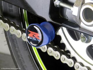 Powerbronze / パワーブロンズ スイングアームプロテクターキット, ブラック プラスチック SUZUKI GSXR1000, 17-19 | 514-S120-003
