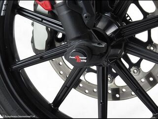 Powerbronze / パワーブロンズ フォークプロテクター アンバー プラスチック DUCATI SCRAMBLER 800, 15-19 | 518-D102-007