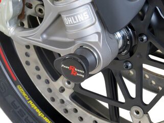 Powerbronze / パワーブロンズ フォークプロテクター グリーン プラスチック DUCATI PANIGALE V4, 18-19,PANIGALE V4S, 18-19 | 518-D103-011