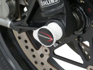 Powerbronze フォークプロテクター DUCATI MONSTER 1200R 16-19/ホワイト | 518-D107-004