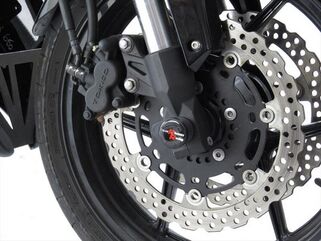 Powerbronze / パワーブロンズ フォーク  プロテクター KAWASAKI VERSYS 10-11 アンバー プラスチック | 518-K107-007