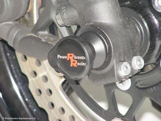 Powerbronze / パワーブロンズ フォーク  プロテクター KAWASAKI Z1000SX 11 ブラック プラスチック | 518-K109-003