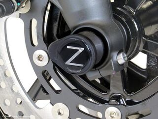 Powerbronze / パワーブロンズ フォークプロテクター ホワイト プラスチック KAWASAKI Z650, 17-19 | 518-K118-004