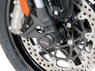 Powerbronze / パワーブロンズ フォークプロテクター KAWASAKI Z H2 20 ブルー プラスチック | 518-K124-008
