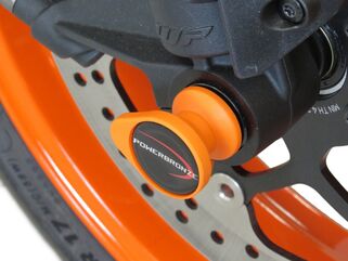 Powerbronze / パワーブロンズ フォークプロテクター KTM 890 DUKE R 20 ブラック プラスチック | 518-KT104-003