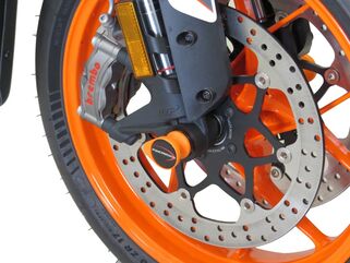 Powerbronze / パワーブロンズ フォークプロテクター KTM 890 DUKE R 20 ブラック プラスチック | 518-KT104-003