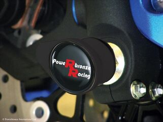 Powerbronze / パワーブロンズ フォーク  プロテクター SUZUKI GSF650N ブラック プラスチック | 518-S102-003