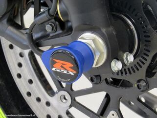 Powerbronze / パワーブロンズ フォークプロテクター ブラック プラスチック SUZUKI GSXR1000, 17-19 | 518-S109-003