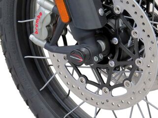 Powerbronze フォークプロテクター TRIUMPH SCRAMBLER 1200 XC 19-21/SCRAMBLER 1200 XE 19-21/ブラック | 518-T108-003