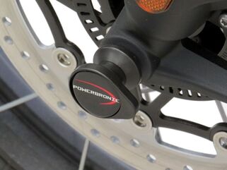 Powerbronze フォークプロテクター TRIUMPH SCRAMBLER 1200 XC 19-21/SCRAMBLER 1200 XE 19-21/ブラック | 518-T108-003