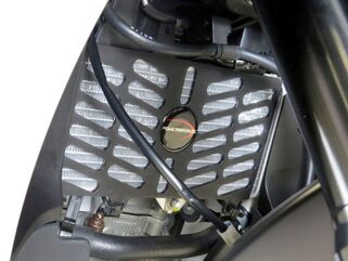 Powerbronze / パワーブロンズ クーラーグリル (プラスチック) グロスブラック YAMAHA YZF-R125, 19 | 520-Y117-022