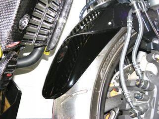 Powerbronze / パワーブロンズ マッドガードエクステンダー HONDA CB1000R 08-17 マットブラック | 650-H103-070
