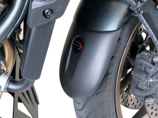 Powerbronze / パワーブロンズ マッドガードエクステンダー マットブラック HONDA CB650R, 19,CBR650R, 19 | 650-H127-070