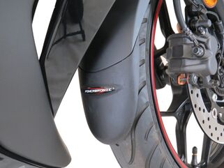 Powerbronze / パワーブロンズ マッドガードエクステンダー YAMAHA YZF-R3 15-20/MT-03 16-20 ブラック | 650-Y116-003
