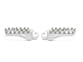 AltRider / アルトライダー Extra Wide Foot Pegs for Yamaha and KTM Models - Silver | T719-0-2105