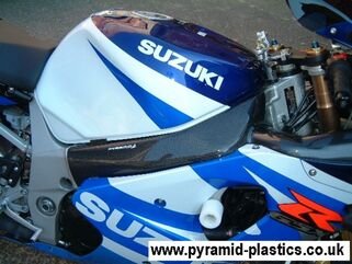 Pyramid Plastics / ピラミッドプラスチック Suzuki GSXR 600 フレームカバーカーボン 2000>2003 | 02010A