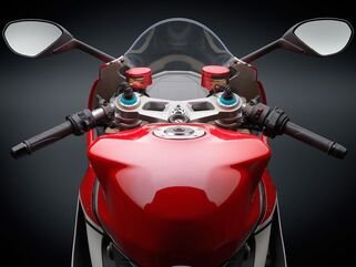Rizoma / リゾマ  "NEXT" Fluid tanks, Red Anodized | CT125R