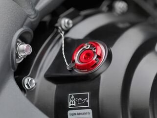 Rizoma / リゾマ  Engine Oil filler caps, Red Anodized | TP008R