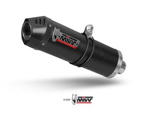 MIVV / ミヴマフラー Oval Carbon With Carbon Cap Exhaust | B.039.L3C