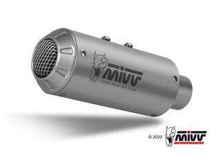 MIVV / ミヴマフラー Mk3 Stainless Steel Exhaust | E.005.LM3X