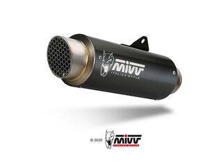 MIVV / ミヴマフラー Gp Pro Black Stainless Steel Exhaust | K.052.LXBP