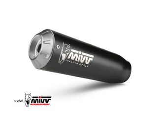 MIVV / ミヴマフラー X-M1 Black Stainless Steel Exhaust | KT.019.LC4B