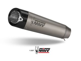 MIVV / ミヴマフラー X-M5 Titanium Exhaust | KT.026.LC5T