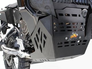 AXP-Racing / エーエックスピーレーシング Adventure スキッドプレート HDPE 8mm - ブラック | AX1634