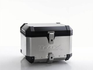 SW-MOTECH / SWモテック Trax Evo トップケース アルミ 38 L シルバー | ALK.00.165.15000.S