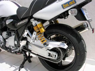 Ermax / アルマックス hugger arriere for XJR 1300 and SP 1999-2015, navy blue metal l 1999/2015(galaxy blue/dark purplish blue metallic l [dpbml] ) | 730217050