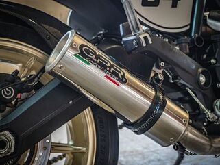 GPR / ジーピーアール Original For Ducati Scrambler 800 2015/16 Homologated Slip-On Catalized M3 Inox | D.118.CAT.M3.INOX