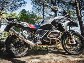GPR / ジーピーアール Original For Bmw R 1250 Gs 2019/20 E4 Homologated スリッポンエキゾースト M3 Titanium Natural | E4.BM.99.M3.TN