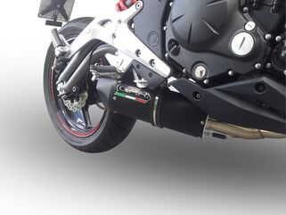 GPR / ジーピーアール Original For Kawasaki Versys 650 2017/20 E4 Homologated Full Exhaust Catalized Furore Evo4 Nero | E4.CO.K.169.CAT.FNE4