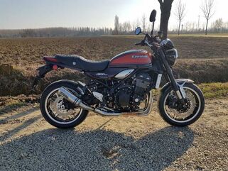 GPR / ジーピーアール Original For Kawasaki Z 900 Rs 2018/20 E4 Homologated スリッポンエキゾースト M3 Titanium Natural | E4.K.168.M3.TN