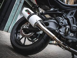 GPR / ジーピーアール Original For Yamaha Xsr 700 2016/20 E4 Homologated Full Exhaust Catalized Albus Evo4 | E4.Y.191.CAT.ALBE4