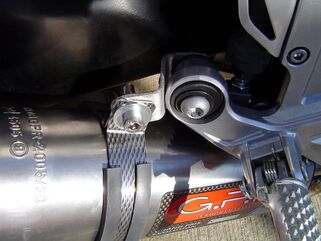 GPR / ジーピーアール Original For Honda Cbr 1000 Rr 2008/11 Homologated スリッポンエキゾースト Satinox | H.161.SAT