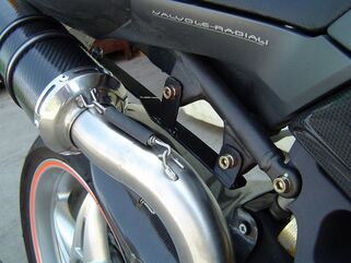 GPR / ジーピーアール Original For Mv Agusta Brutale 910 S - R 2005/11 Homologated スリッポンエキゾースト M3 Titanium Natural | MV.3.M3.TN