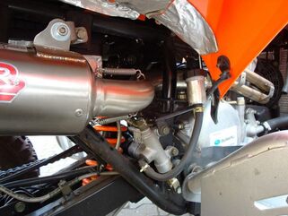 GPR / ジーピーアール Original For Adly 500 Hurricane S Homologated Full Exhaust Deeptone Atv | QUSP.143.DEATV