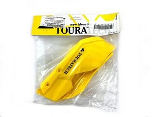 TOURATECH / ツアラテック R-hand protector GD Open  yellow set (left+right) with TT logo 08-0160-0015-0 glued and packed with saddle rider