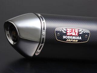 Yoshimura JMCA Slip-On R-77J SV650/SV650X 22 (ABS), Metal Magic cover, Stainless end | 110-119-5V20