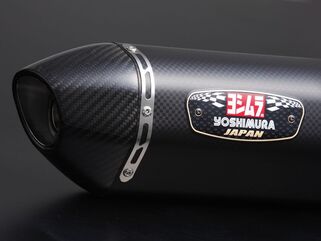 Yoshimura JMCA Slip-On R-77J SV650/SV650X 22 (ABS), Metal Magic cover, Carbon end | 110-119-5W20