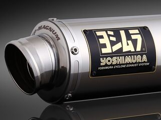 Yoshimura JMCA Full System GP-MAGNUM 115 XMAX 21-, Stainless cover | 110A-319-5U50