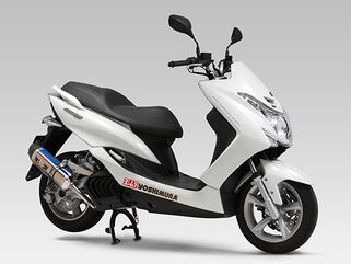 Yoshimura / ヨシムラ 機械曲 R-77S サイクロン カーボンエンド EXPORT SPEC 政府認証 | 110-364-5181