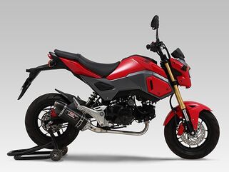 Yoshimura / ヨシムラ 機械曲R-77S サイクロンカーボンエンド TYPE-Down EXPORT SPEC 政府認証 | 110A-40A-5X52