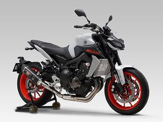 Yoshimura / ヨシムラ 機械曲 R-77S サイクロン カーボンエンド EXPORT SPEC 政府認証 | 110-380-5122