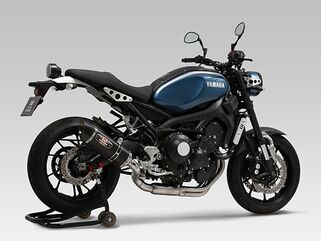 Yoshimura / ヨシムラ 機械曲 R-77S サイクロン カーボンエンド EXPORT SPEC 政府認証 | 110-380-5152