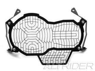 Altrider / アルトライダー Stainless Steel Mesh Headlight Guard Extended Kit for the BMW R 1200 GS Water Cooled (2013-2016) - Black | R113-2-1124